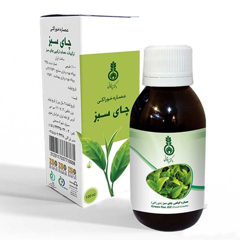 عصاره خوراکی چای سبز دکتر زرقانی 120 سی سی 