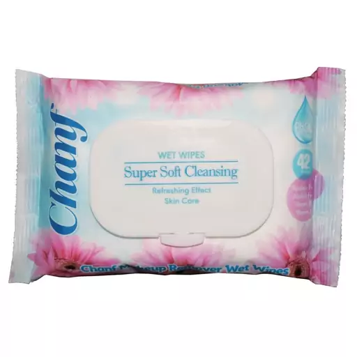 دستمال مرطوب چانف مدل Super Soft بسته 42 عددی