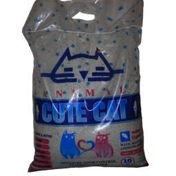 خاک بستر گربه گرانوله مدل  دانه رنگی عطری 10 کیلوگرم (پسکرایه،هزینه ارسال بامشتری )