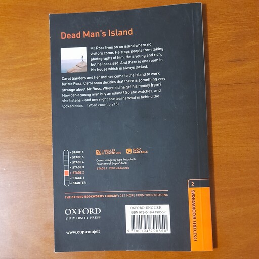 کتاب داستان زبان انگلیسی Dead Mans Island با سی دی