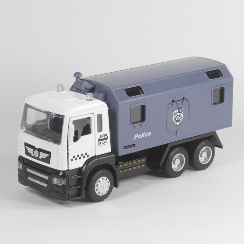 ماشین بازی مدل کامیون پلیس کد 0515