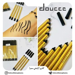 مداد چشم مشکی ضد آب دوسه Doucce