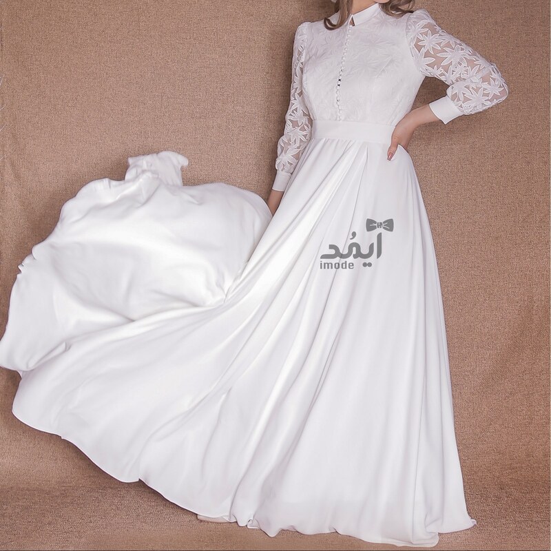 لباس نامزدی ایرانی مدل ندا لباس عقد محضری و فرمالیته پوشیده