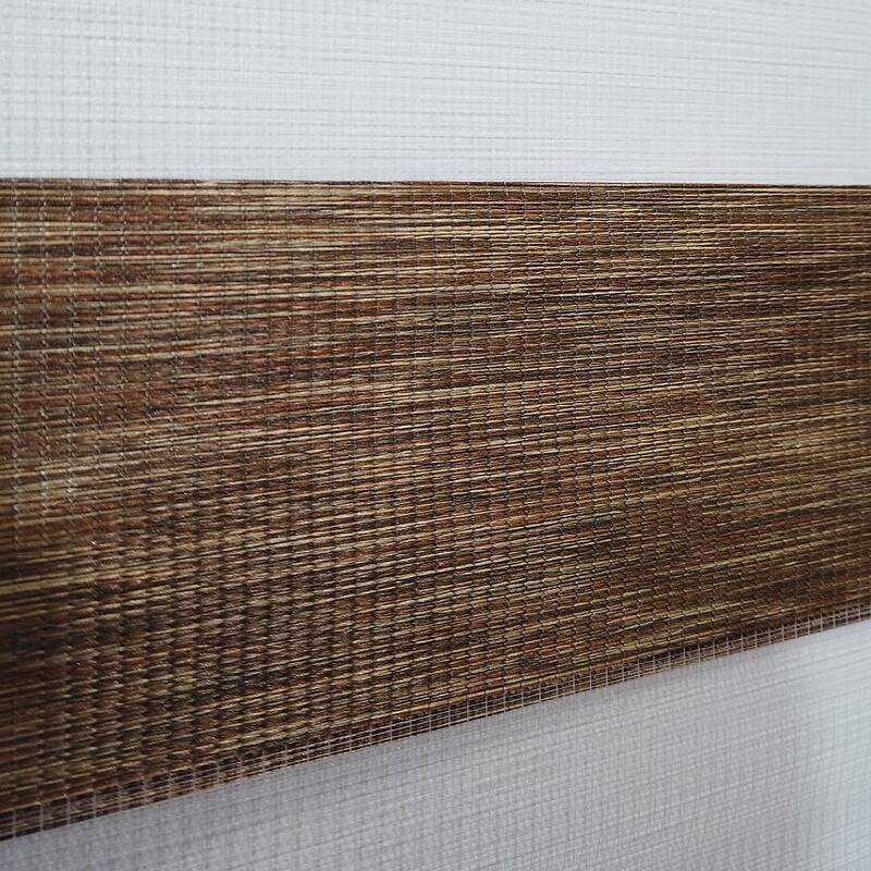 پرده زبرا طرح چوب  جنس ترک (قیمت متر مربع )