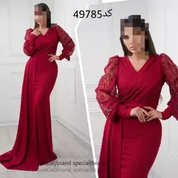 ماکسی مجلسی پوشیده شیگ (سایز 38 تا 50)