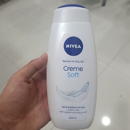 شامپو بدن کرمی نیوآ مدل creme soft حجم 400 میل