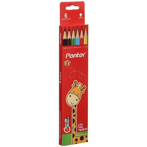 مداد رنگی 6 رنگ پنتر