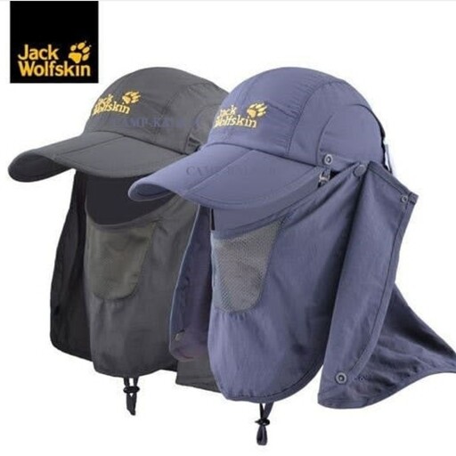 کلاه جک ولف  3 تیکه مخصوص کمپینگ افرود کوهنوردی  و کار  رنگ بندی 