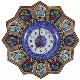 ساعت خاتم کاری طرح خورشید(سایز متوسط کد2)