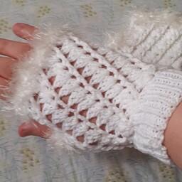 دستکش بدون انگشت زنانه ودخترانه بسته 4 تایی