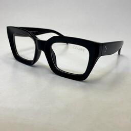 فریم عینک طبی برند سلین CELINE مشکی لولا فلزی به همراه کاور پارچه ای و دستمال نانو رایگان 