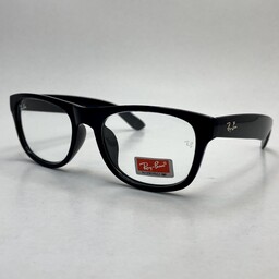 فریم عینک طبی ریبن مدل ویفرری مشکی لولا فلزی کد 2280