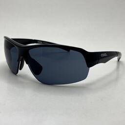 عینک آفتابی اسپرت و نشکن برند BE COOL رنگ مشکی براق مناسب برای موتورسواری کوهنوردی دوچرخه سواری اسکی دویدن ورزش و ..