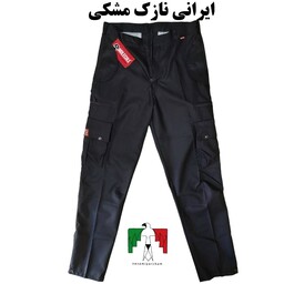 شلوار شش جیب مولکول ایرانی نازک مشکی شلوار مولکولی شلوار 6جیب نظامی تاکتیکال شلوار کار شلوار کوهنوردی شیش جیب 