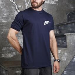 تیشرت اسپرت مردانه و زنانه جدید رنگ سرمه ای مارک نایک Nike  