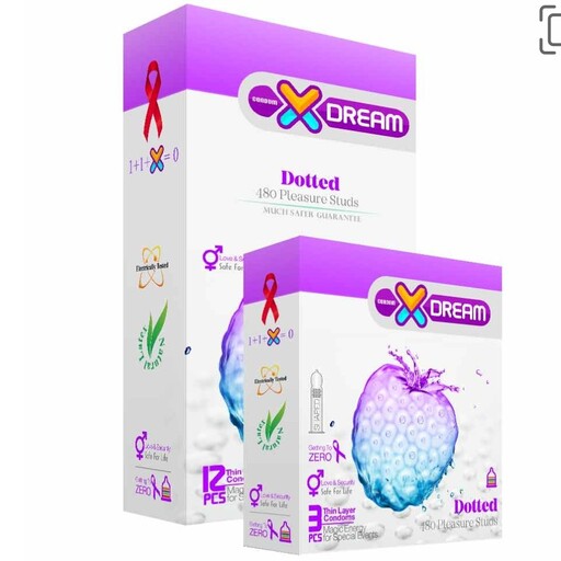 کاندوم خاردار ایکس دریم بسته 12 عددیXDream - Dotted Condoms

- طر

XDream - Dotted Condoms
