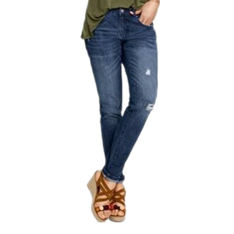 شلوار جین زنانه برند آلمانی esmara سایز 38 اروپایی رنگ سرمه ای شلوار جین اسمارا 