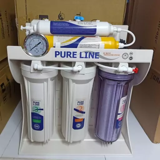 دستگاه تصفیه آب 6 مرحله ای Pure line (کامل)