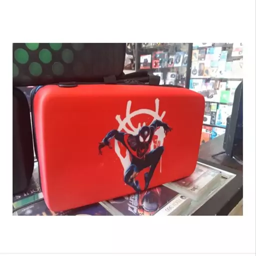 کیف ایکس باکس سری اس ضد ضربه طرح مرد عنکبوتی - کیف کنسول Xbox Series S طرح Spider Man

