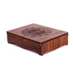 جعبه چوبی تاشو - جعبه پذیرایی چوبی 