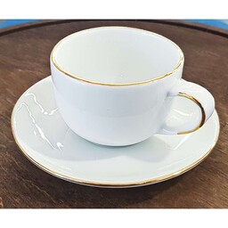 سرویس قهوه خوری 12 پارچه لب طلا لورین(LAURION) مدل دیپلمات