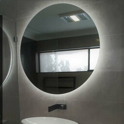 آینه نوری بک لایت دستشویی و حمام مدل گرد سایز 60