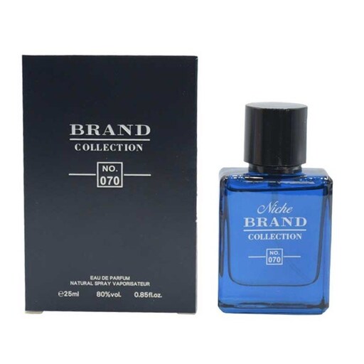  عطر ادکلن  برند کالکشن کد 070 رایحه بلو شنل (Bleu de Chanel) حجم 25 میل 