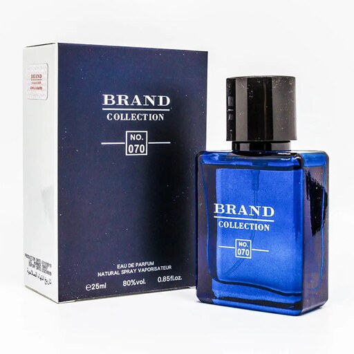  عطر ادکلن  برند کالکشن کد 070 رایحه بلو شنل (Bleu de Chanel) حجم 25 میل 