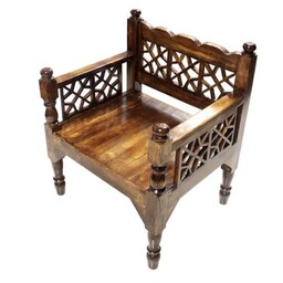 صندلی و تخت سنتی چوب 8گره ستاره رنگ شاپان  تحویل در باربری مقصد 