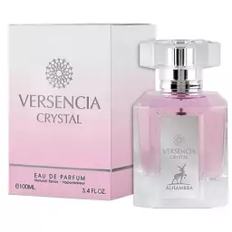 ادکلن الحمبرا مدل ورسنسیا کریستال رایحه ورساچه برایت کریستال Versencia Crystal