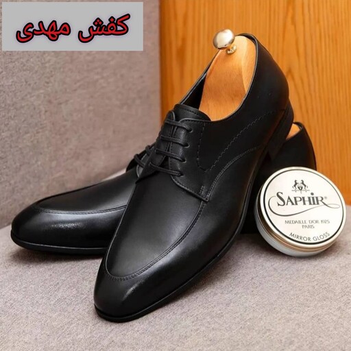 کفش مردانه رسمی تمام چرم برند bsco کد 411