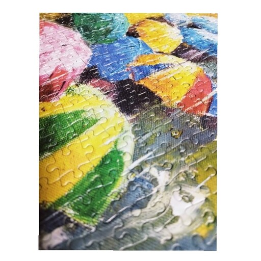  پازل هزار تکه چترهای رنگی ( آماده و ساخته شده)