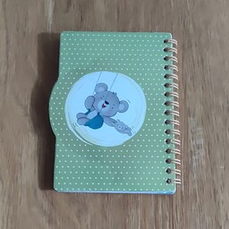 دفترچه یادداشت فانتزی جعبه دار و خاص فنری با طرح عروسکی 1