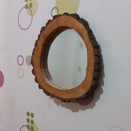 آینه چوبی دکوری  ساخته شده با دست