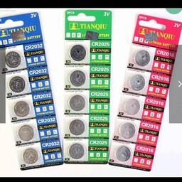 باتری سکه ای مکسل یک ورقش شامل  5عددمیباشد ساخت ژاپن دارای سه شماره2025 2016 2032