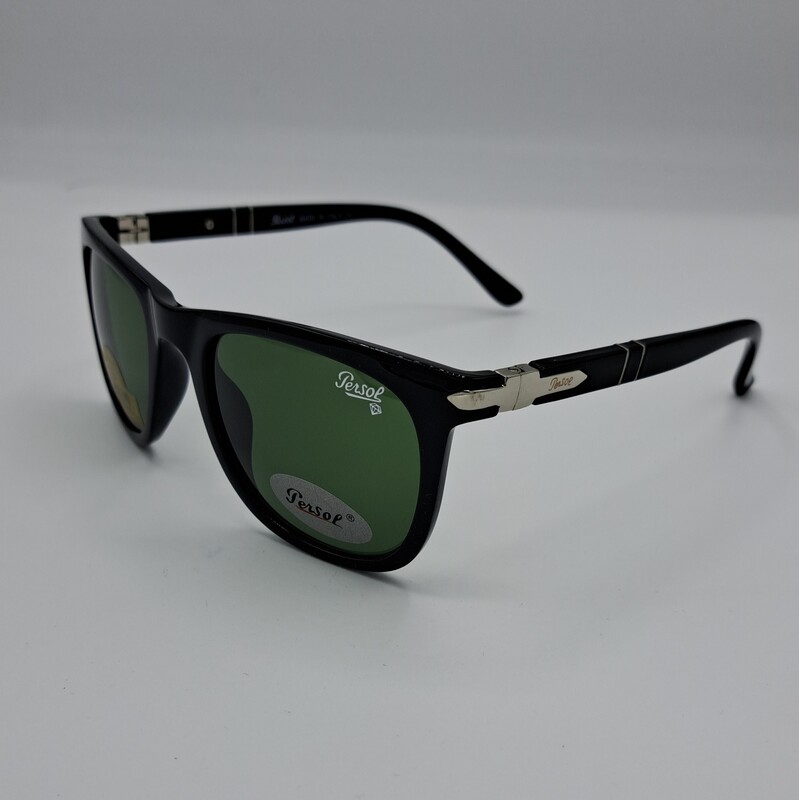 عینک آفتابی مردانه مارک پرسول یووی 400 کیفیت عالی(شیشه سبز)