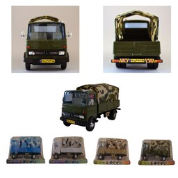 اسباب بازی ماشین کامیون چریکی نظامی ارتشی وکیوم با رنگبندی