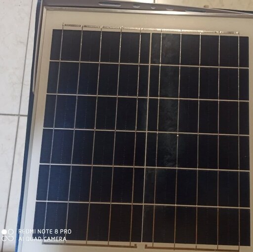 پروژکتور خورشیدی لنزدار 600 وات پنل جدا کنترل دار