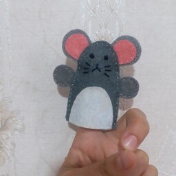 عروسک انگشتی موش نمدی