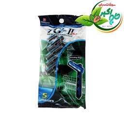 ژیلت صابون دار 2لبه دورکو اصل (بسته 5تایی)