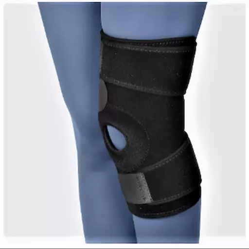 زانوبند تک سایز بلند  نئوپرن کد46200  Free Size Neoprene Knee Support 