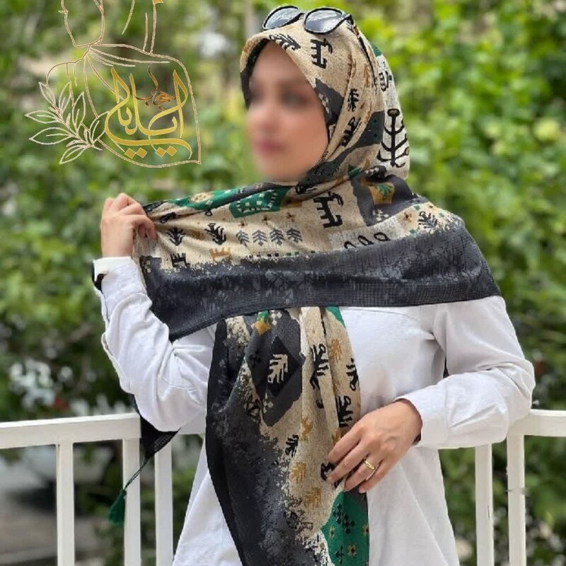 روسری نخی HPS
 طرح سنتی 
به هیچ عنوا سُر و لیز نیست ایستایی عالی
سبک( در حد پر کاه) خنک و نازک