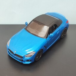 ماشین فلزی بی ام و Z4 کانورتیبل کینزمارت Kinsmart Bmw کینسمارت  بی ام دابلیو  BMW Z4  رنگ آبی
