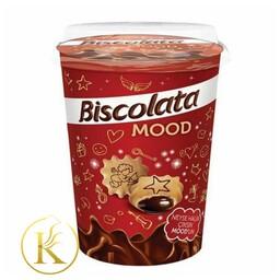 بیسکوئیت لیوانی بیسکولاتا با مغز شکلاتی 125 گرم biscolata mood

