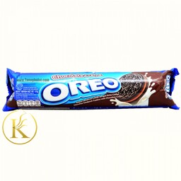 بیسکوییت اورئو مدل شکلاتی کرمدار oreo (137 گرم)
