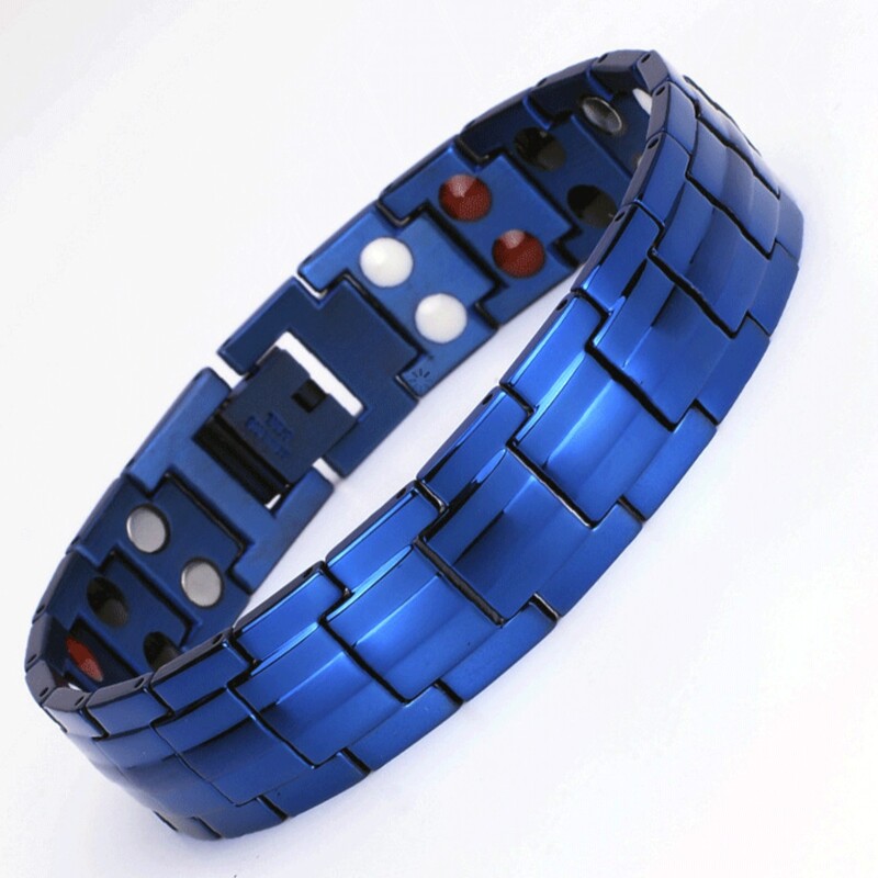 دستبند مغناطیسی سلامت بایو رنگ آبی