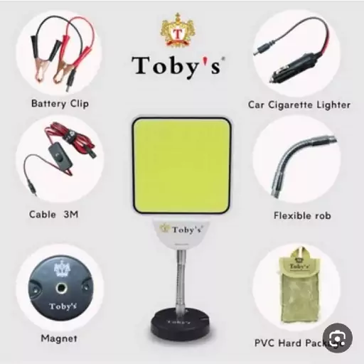 چراغ کمپینگ مگنت دار مدل toys 