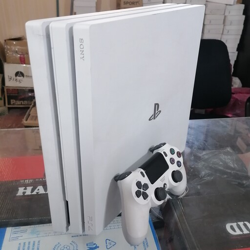 پلی استیشن 4 پرو سفید  ps4 pro