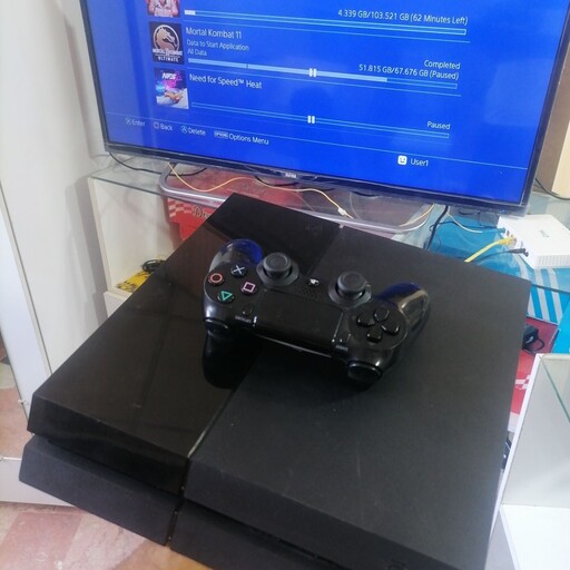 کنسول بازی سونی   PS4 Fat حافظه  1 ترابایت PlayStation 4 Fat 1TB