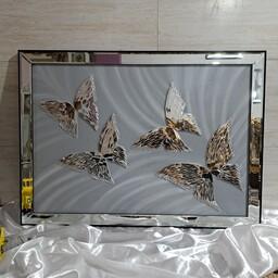 تابلو آینه کاری رقص پروانه هاااا